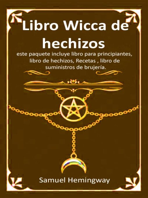 Title details for Libro Wicca de hechizos by Allen  Jennings - Wait list